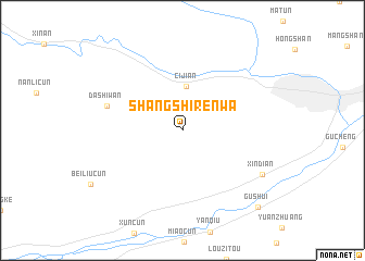 map of Shangshirenwa