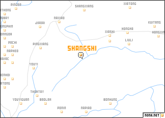 map of Shangshi