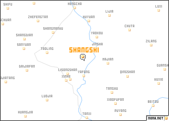 map of Shangshi