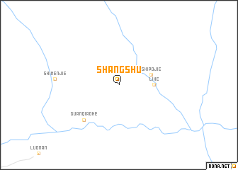 map of Shangshu