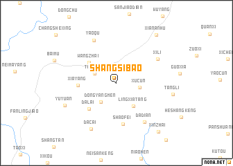 map of Shangsibao