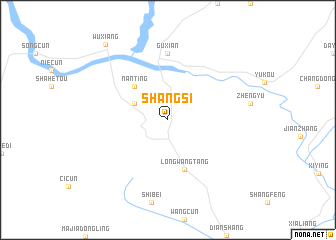 map of Shangsi