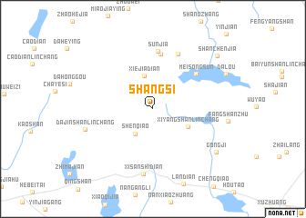 map of Shangsi