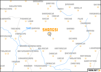 map of Shangsi