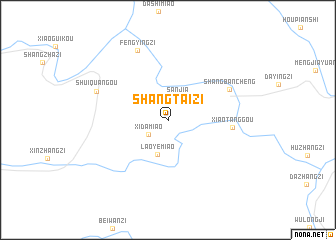 map of Shangtaizi