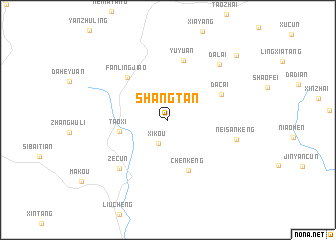 map of Shangtan