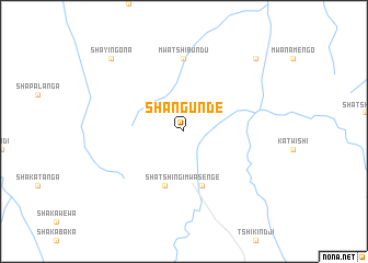 map of Shangunde