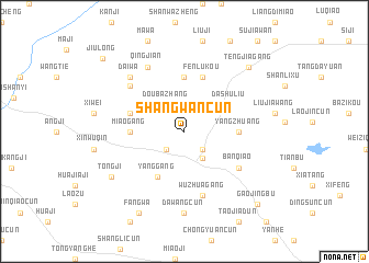 map of Shangwancun