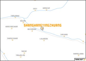 map of Shangwangyingzhuang
