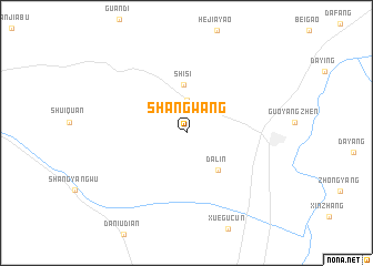 map of Shangwang