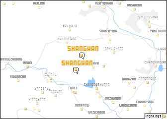 map of Shangwan