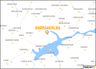 map of Shangwenlou
