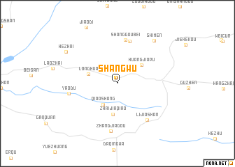 map of Shangwu