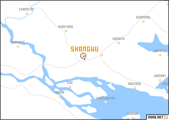 map of Shangwu