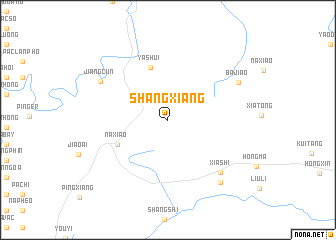 map of Shangxiang