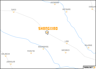 map of Shangxiao