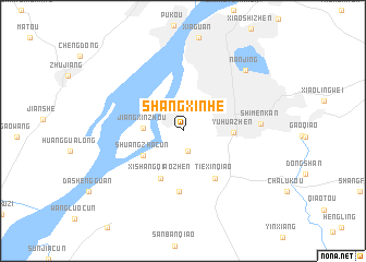 map of Shangxinhe