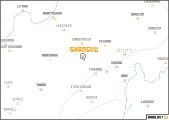 map of Shangxu