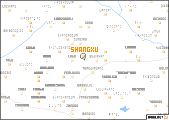 map of Shangxu