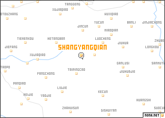 map of Shangyangqian