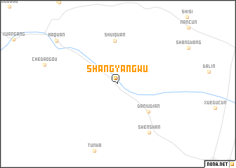 map of Shangyangwu