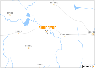 map of Shangyan