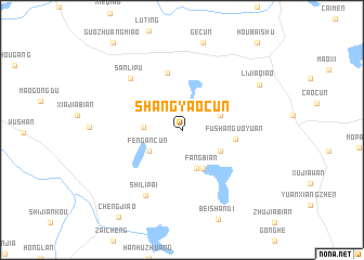 map of Shangyaocun
