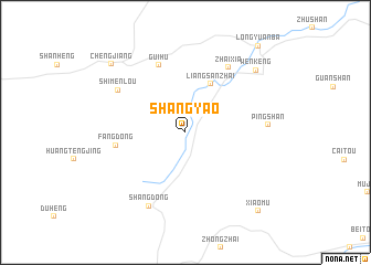 map of Shangyao