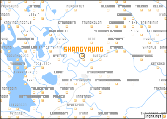 map of Shangyaung