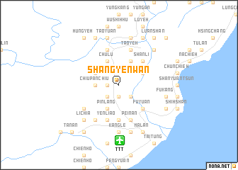 map of Shang-yen-wan