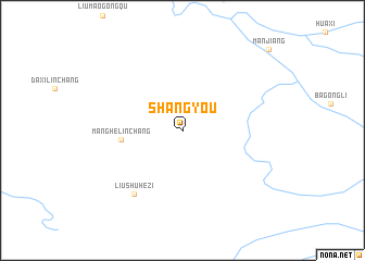 map of Shangyou