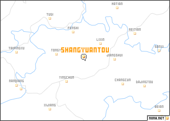 map of Shangyuantou