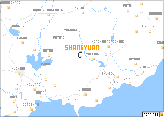 map of Shangyuan