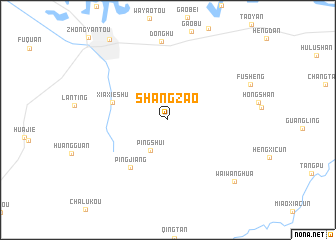 map of Shangzao