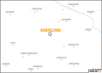 map of Shangzhai