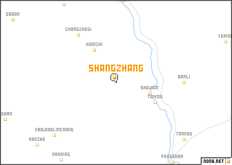 map of Shangzhang