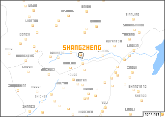 map of Shangzheng