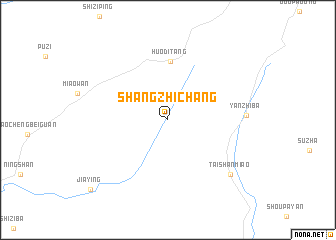 map of Shangzhichang