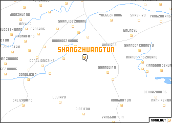 map of Shangzhuangtun