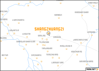 map of Shangzhuangzi