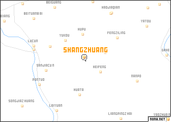 map of Shangzhuang