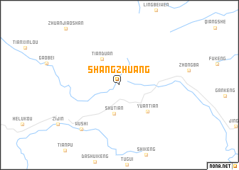 map of Shangzhuang