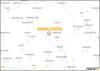 map of Shangzikeng