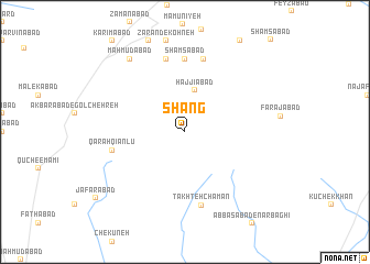 map of Shang