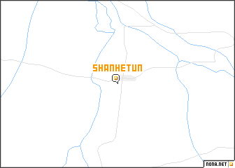 map of Shanhetun