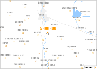 map of Shanhou