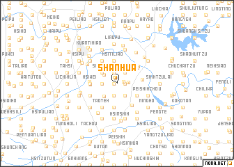 map of Shan-hua