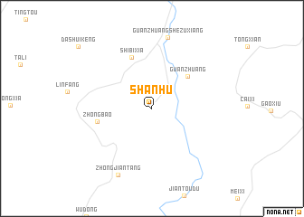 map of Shanhu