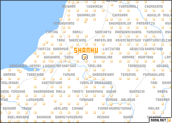 map of Shan-hu