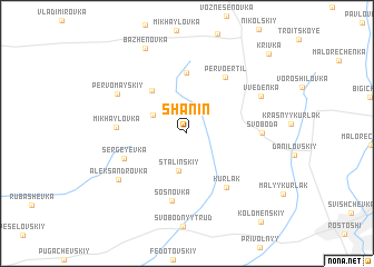 map of Shanin